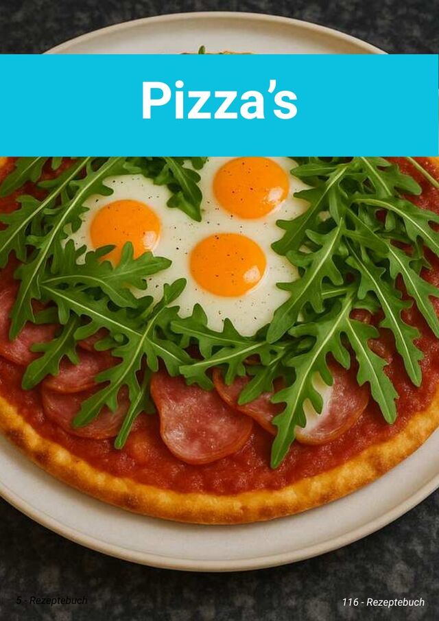 Rezeptebuch Kapitel Pizzas