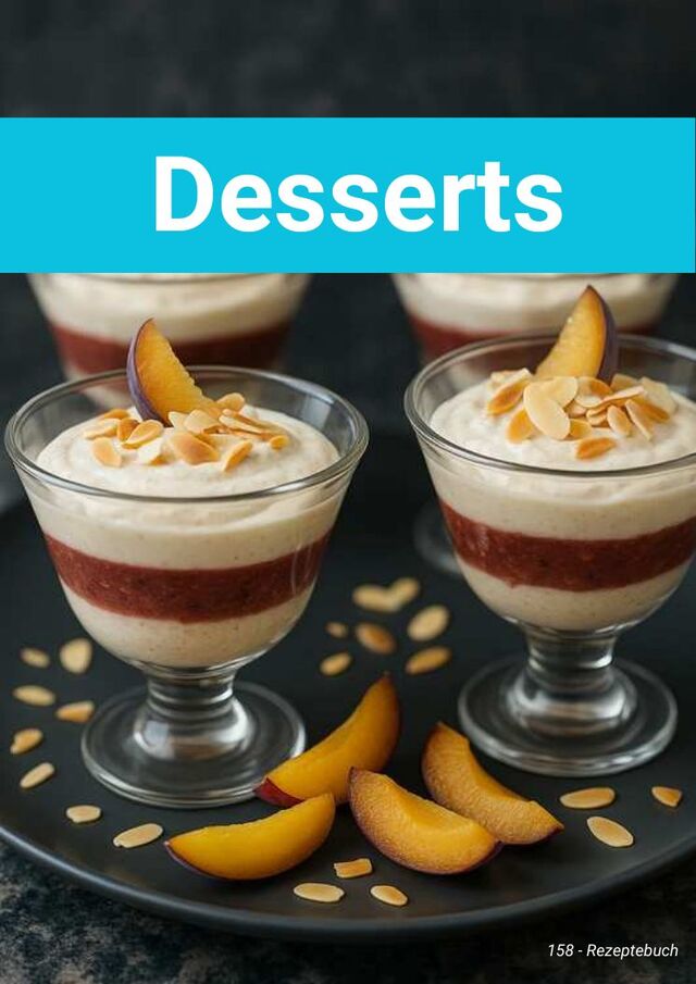 Rezeptebuch Kapitel Desserts